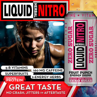 Liquid Nitro Fruit Punch Zero Sugar